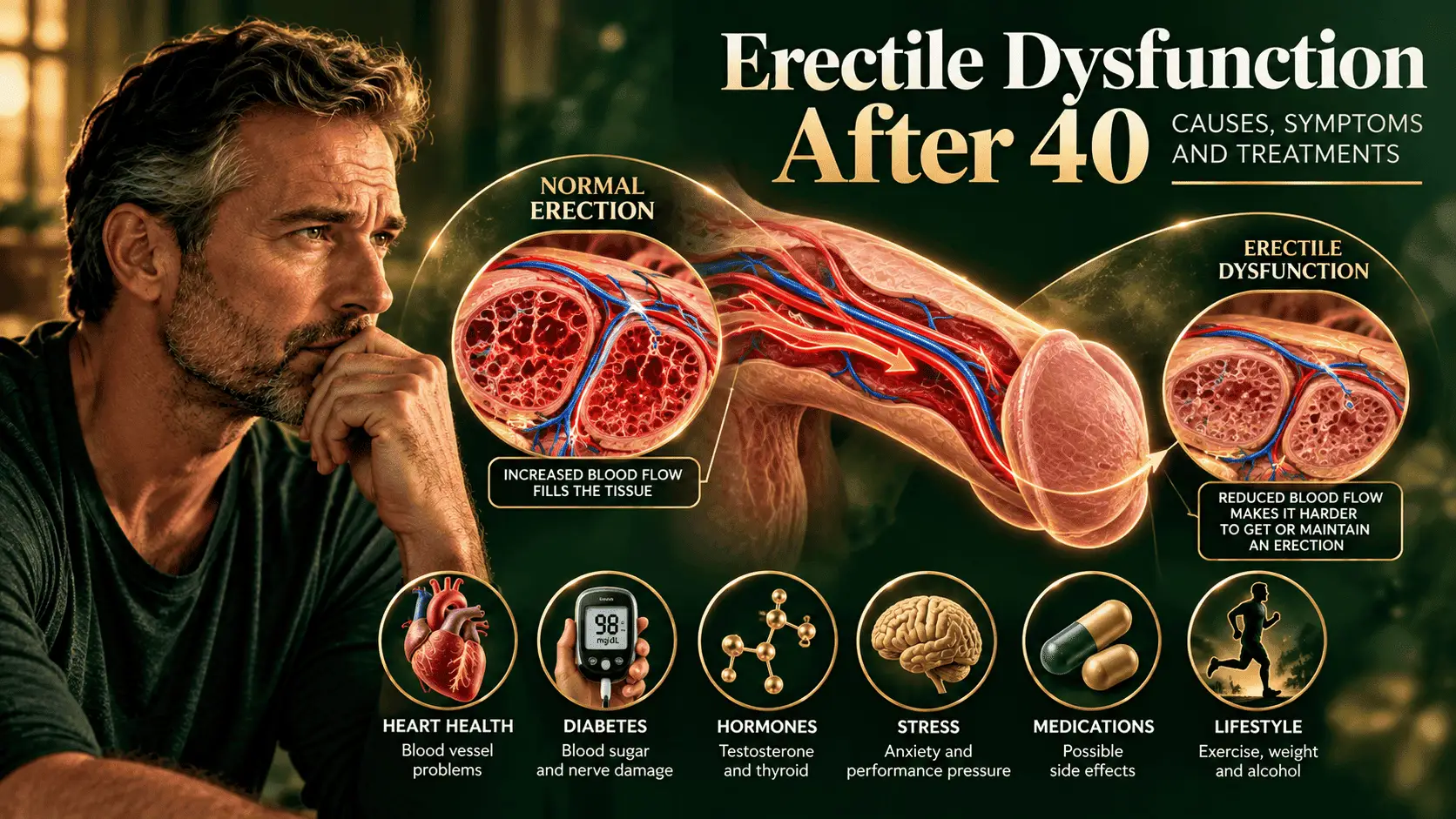 7 Reasons Men Lose Hair After 40